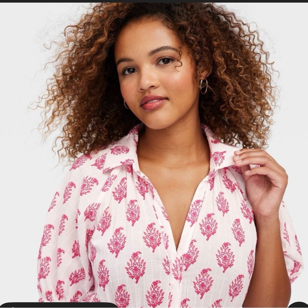 Roller Rabbit x Target Pink Maxi Dress-large - Picture 4 of 4